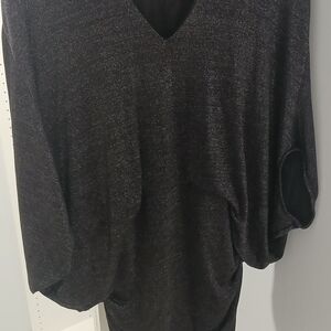 Halston Heritage Black Maxi Dress